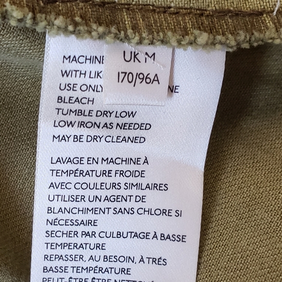 Free People Women's Army Military Jacket Sz,M - Picture 12 of 12